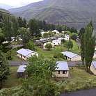 Motebong Lodge aerial view